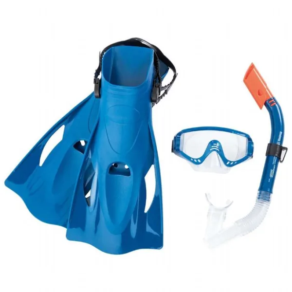 Snorkelset Meridian Blue Bestway Badutrustning 25020A