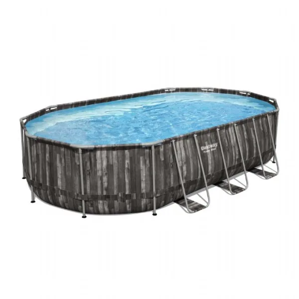 Power Steel Pool 20.241L 610x366x122cm Bestway Pool och pool 5611R