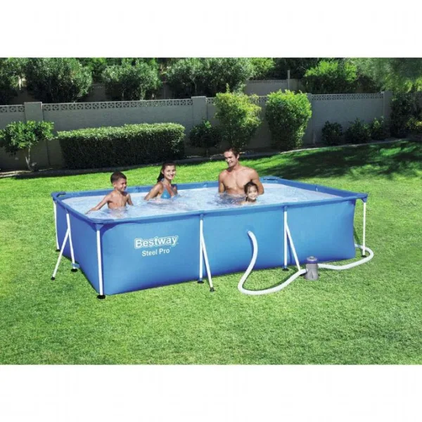 Familjepool - Steel Pro pool 3.300L 300x201x66 cm Bestway barn & familjepool 56411 - Bild 4