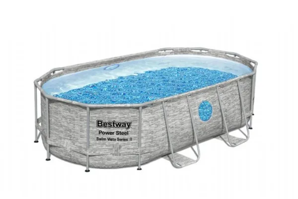 Power Steel Vista 7.250L 427x250x100cm Bestway Pool 56714